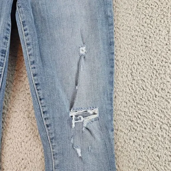 Lucky Brand Jeans Womens 26x29‎ Blue Bridgette High Rise Skinny Denim Light Wash - Picture 6 of 16